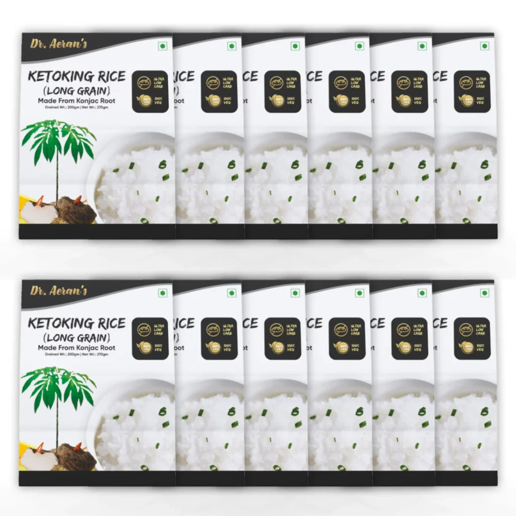 Dr. Aeran’s KetoKing Konjac/Shiraataki Rice (200gm net weight per pack)