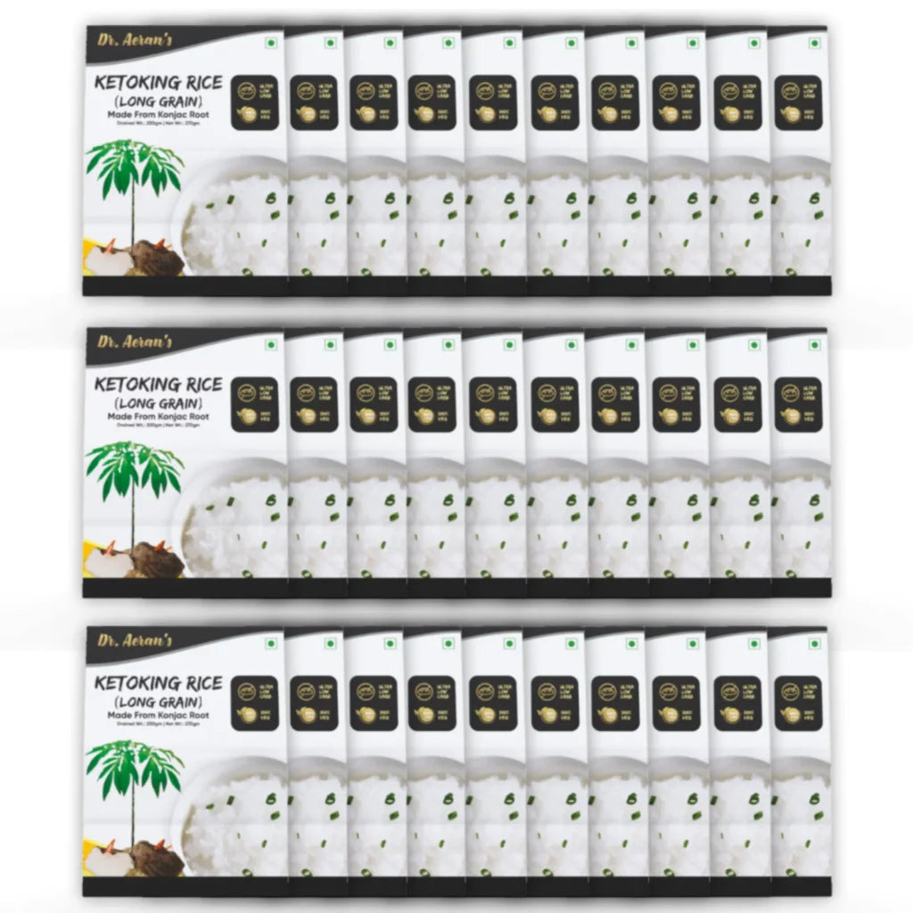 Dr. Aeran’s KetoKing Konjac/Shiraataki Rice (200gm net weight per pack)