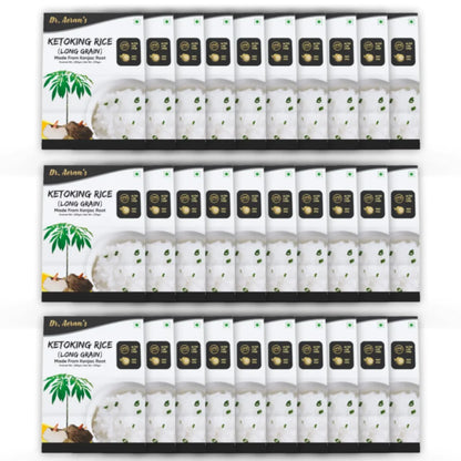 Dr. Aeran’s KetoKing Konjac/Shiraataki Rice (200gm net weight per pack)