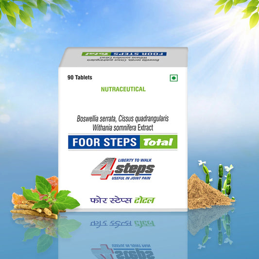 Foor Steps Total Joint Pain Relief Tablets – Ayurvedic Support for Joint Health