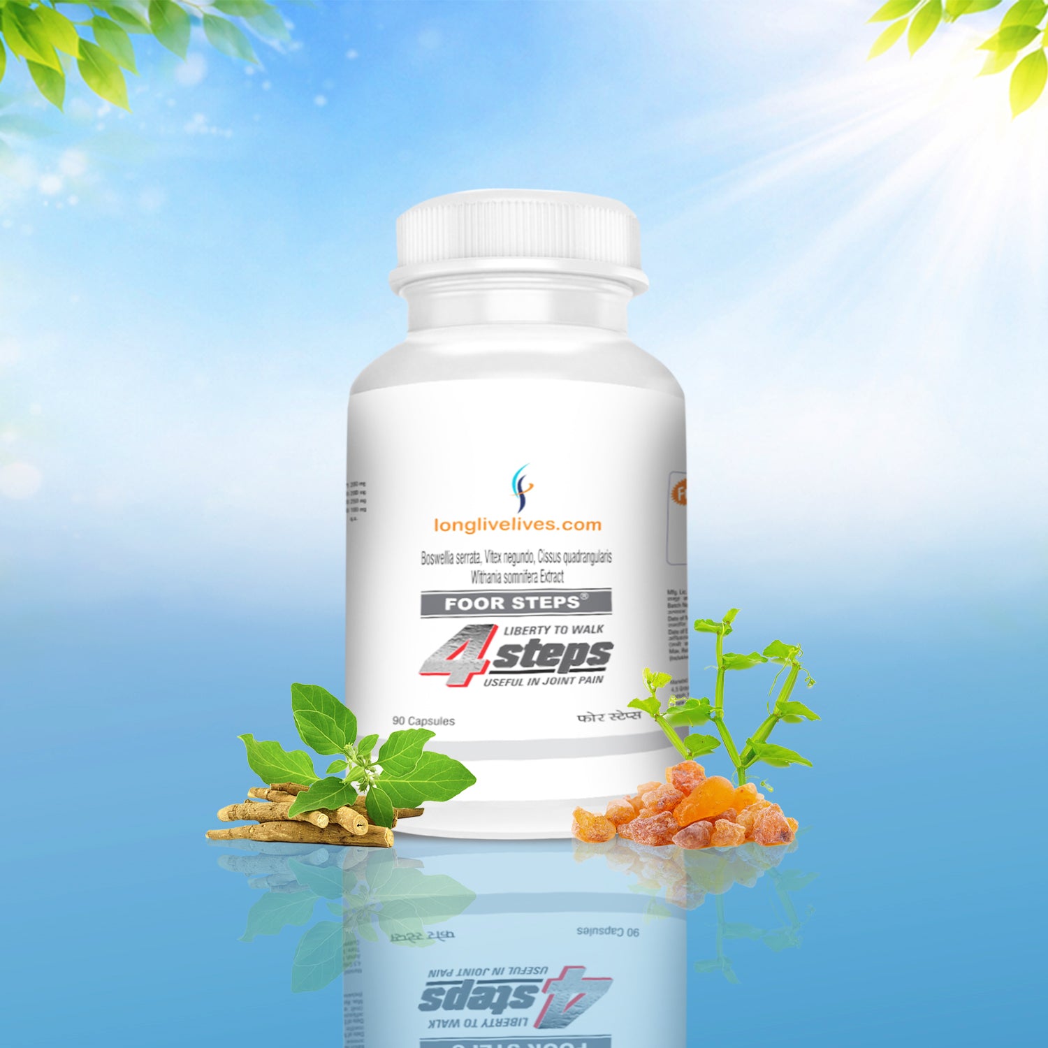 Foor Steps Plus – Advanced Ayurvedic Joint Pain Relief Tablets ...