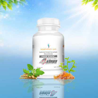 Foor Steps Plus – Advanced Ayurvedic Joint Pain Relief Tablets