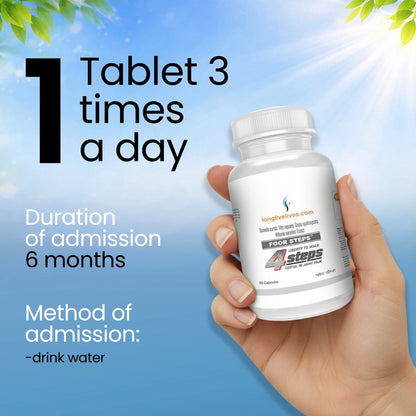 Foor Steps Plus – Advanced Ayurvedic Joint Pain Relief Tablets