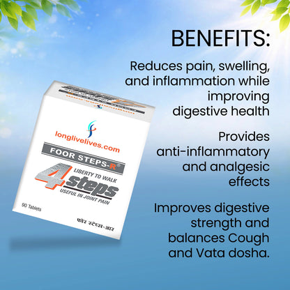 Foor Steps R – Ayurvedic Rheumatoid Arthritis Support Tablets