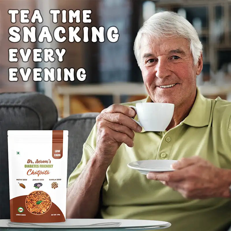 Dr. Aeran's Diabetic Friendly Chatpata Namkeen (Pack Of 3 - 100gm each)