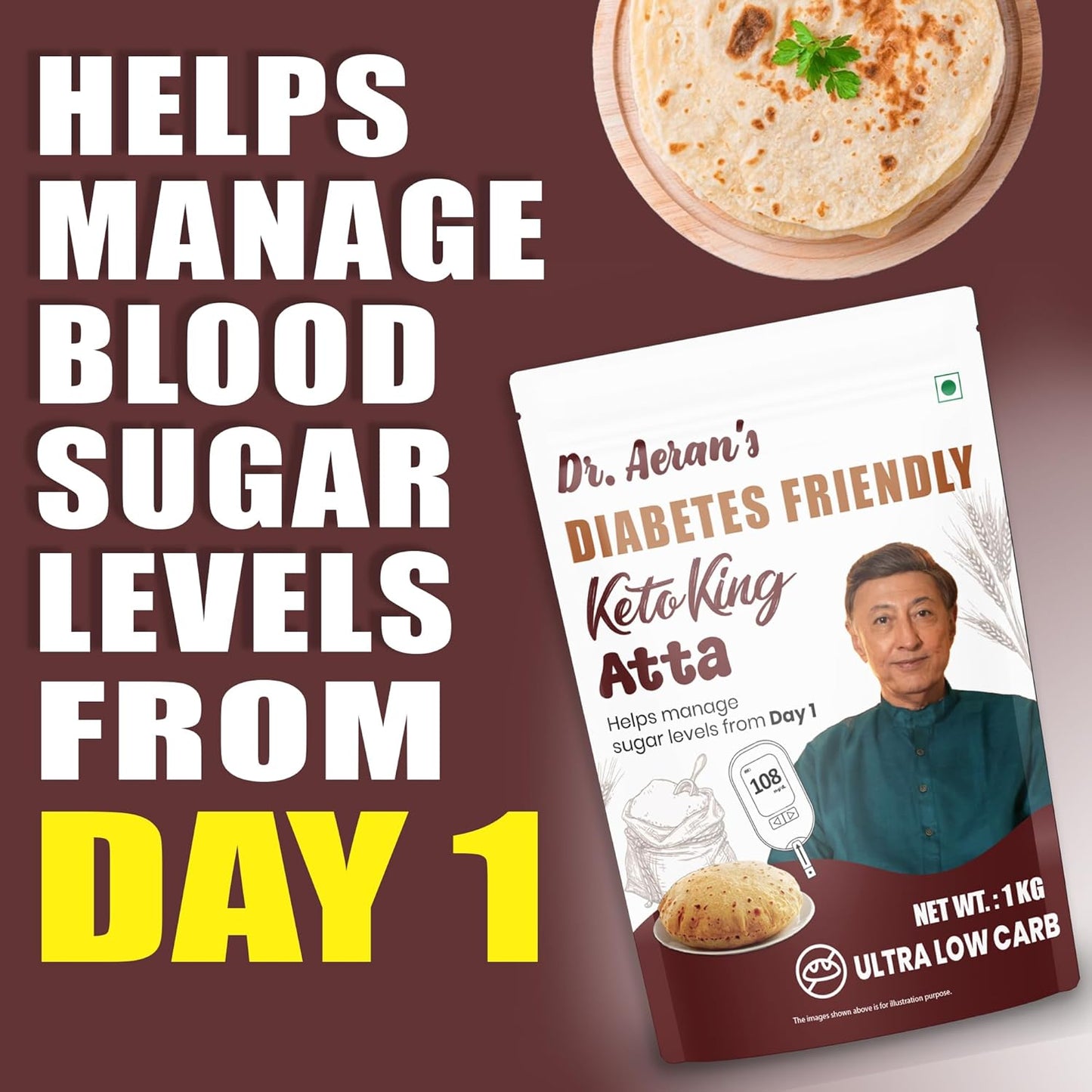 Dr. Aeran's Diabetes Friednly KetoKing Atta