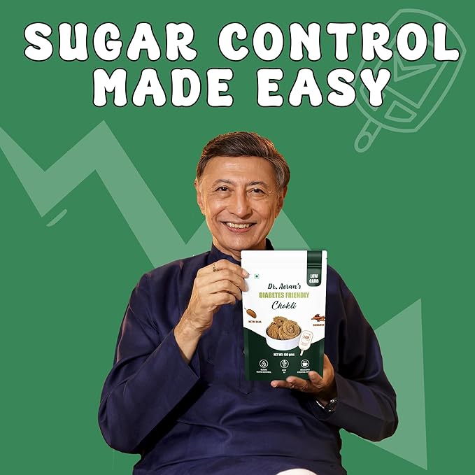 Dr. Aeran's Diabetes Friendly Chakli( pack of 3 - 100gm each)