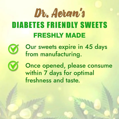 Dr. Aeran’s Diabetes Friendly Kaju Katli (1 PACK – 250gm)