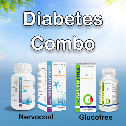LongLiveLives Diabetes Combo – Blood Sugar & Nerve Health Support Pack