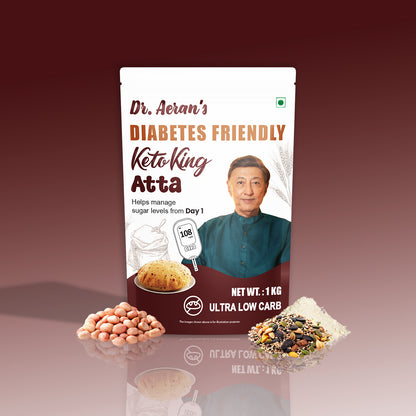 Dr Aeran’s Diabetes Friendly KetoKing Atta Pack