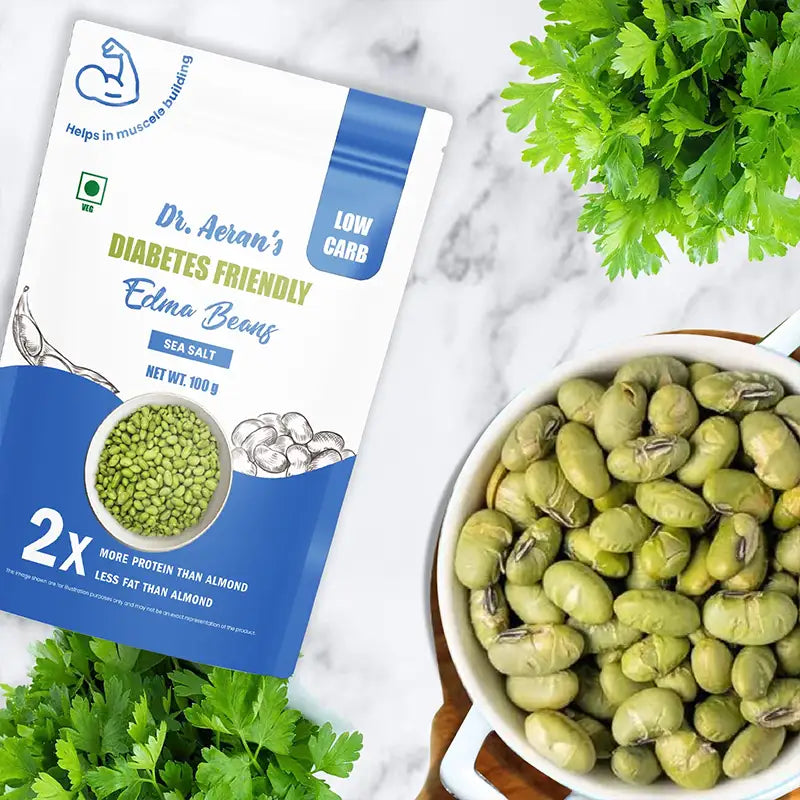 Dr. Aeran’s Diabetes-Friendly Edamame Beans – All 3 Flavors(100gm each)