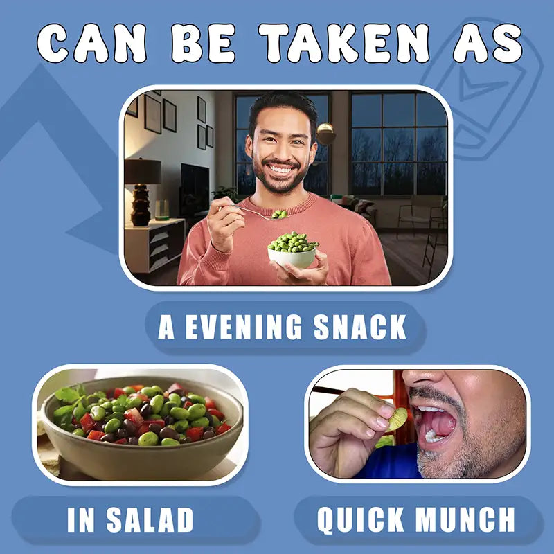 Dr. Aeran’s Diabetes-Friendly Edamame Beans – All 3 Flavors(100gm each)