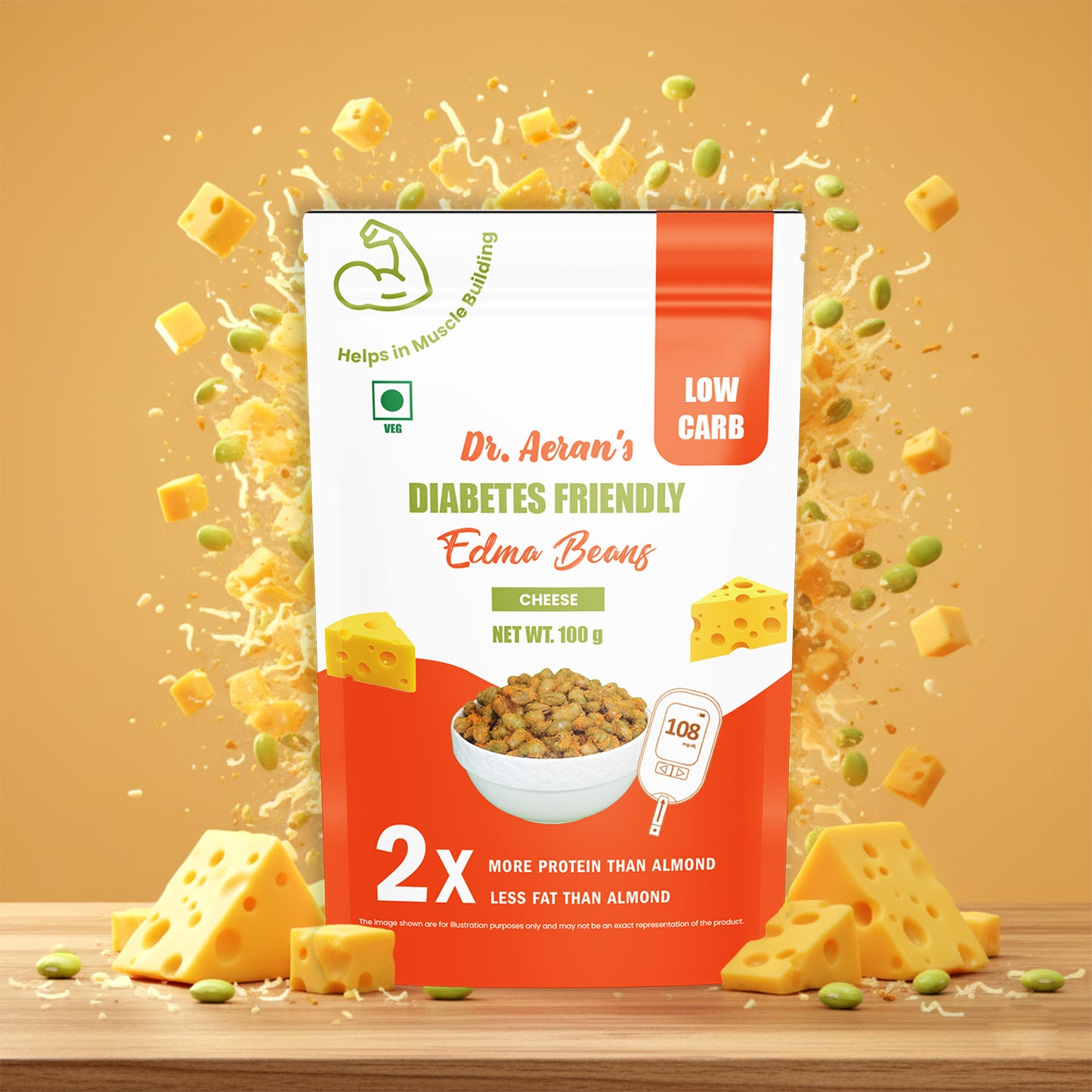 Dr. Aeran’s Diabetes-Friendly Edamame Beans – All 3 Flavors(100gm each)