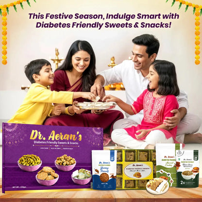 Dr. Aeran’s Diabetes Friendly Celebration Box – Sugar Free Sweets & Snacks Combo