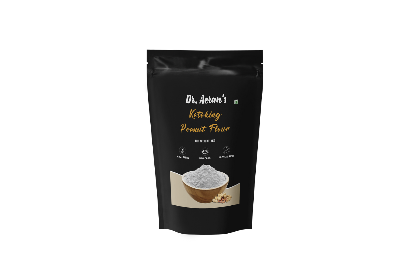 Dr. Aeran’s Ketoking Peanut Flour – High Protein, Low Carb Keto Flour (1 kg)
