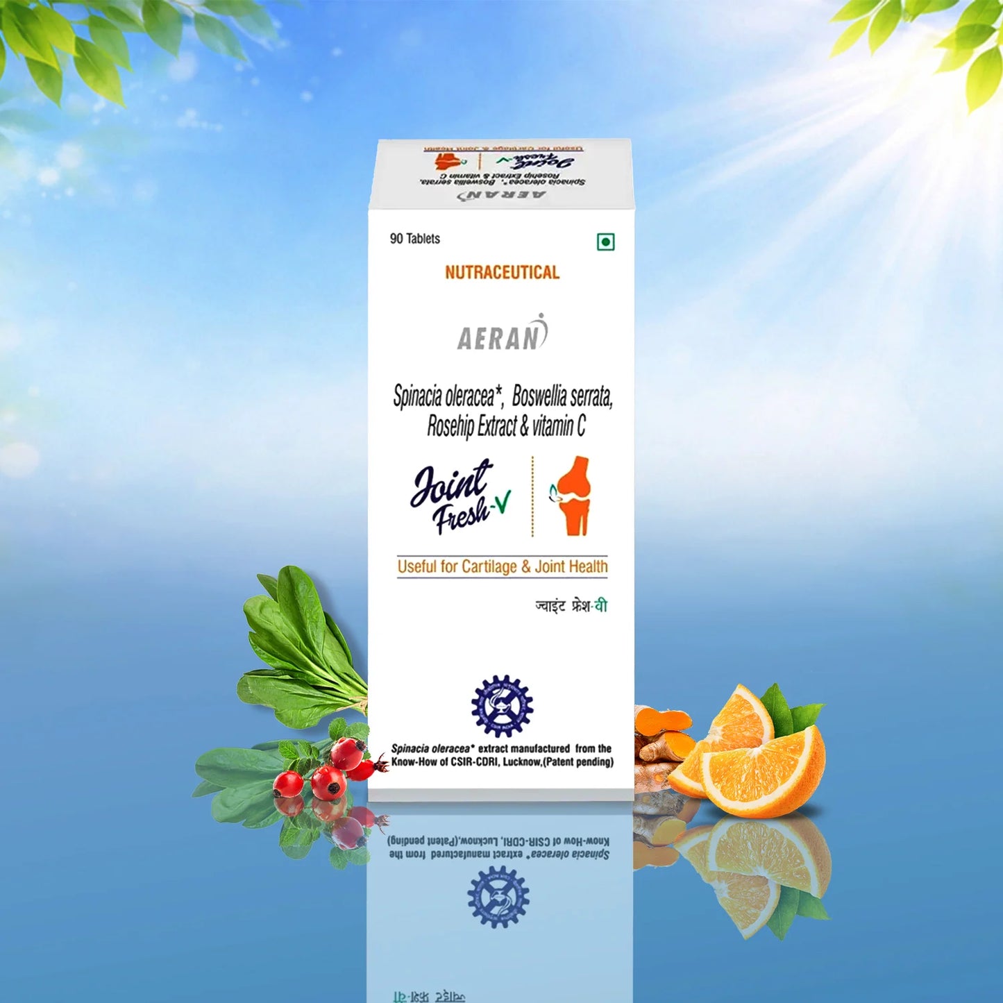 Ayurvedic Arthritis Tablets – Natural Bone & Joint Wellness with Spinach Active Molecule