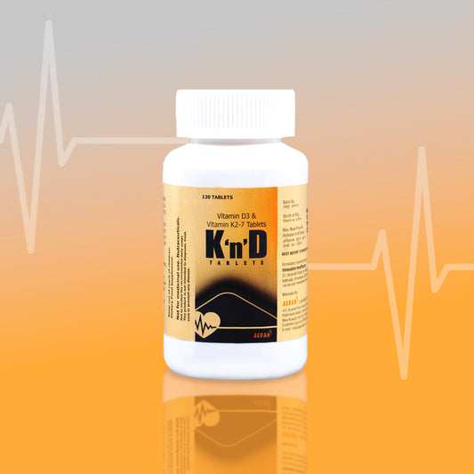 KND Tablets: Essential Vitamin D & K2 for Heart Health