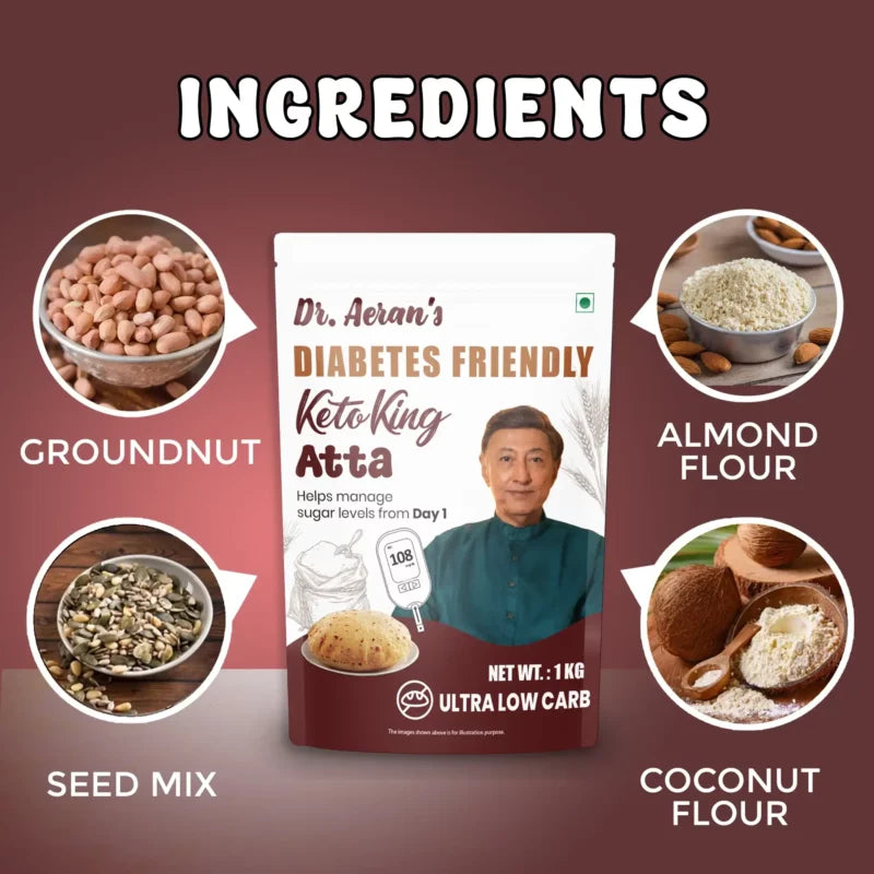 Dr. Aeran's Diabetes Friednly KetoKing Atta