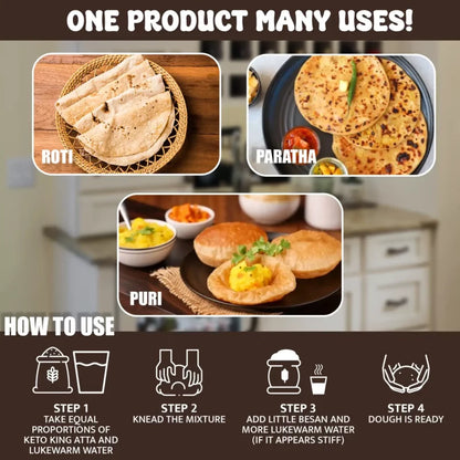 Dr. Aeran's Diabetes Friednly KetoKing Atta