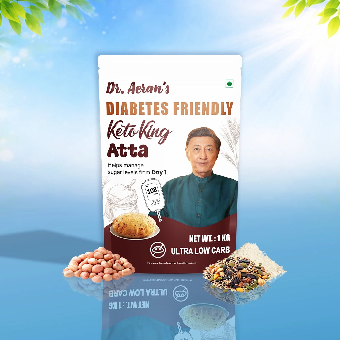 Dr. Aeran's Diabetes Friendly KetoKing Atta