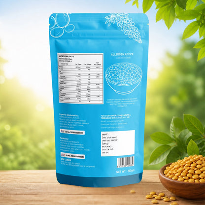 Dr. Aeran’s Lupin Dal 100g (PACK OF 3) | Diabetes Friendly Lupin Dal (Split) – High Protein, High Fiber, Low Carb Superfood