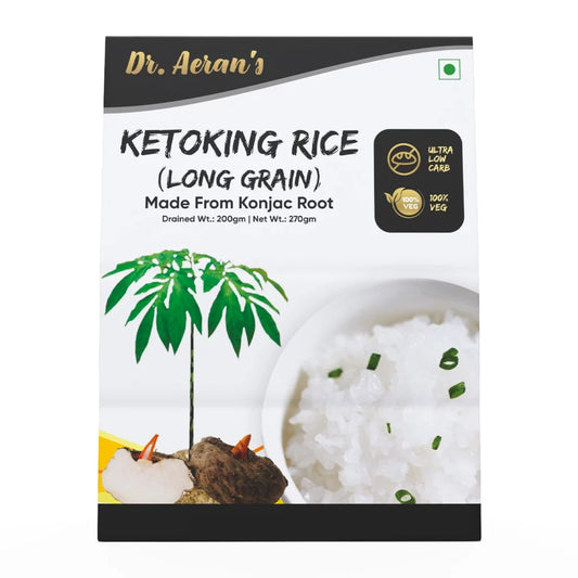 Dr. Aeran’s KetoKing Konjac/Shiraataki Rice (200gm net weight per pack)