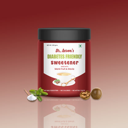 Diabetes Friendly Zero sugar | Monk Fruit Sweetener | 1:1 Sugar replacer | Zero Calories – Zero Carb Keto Friendly