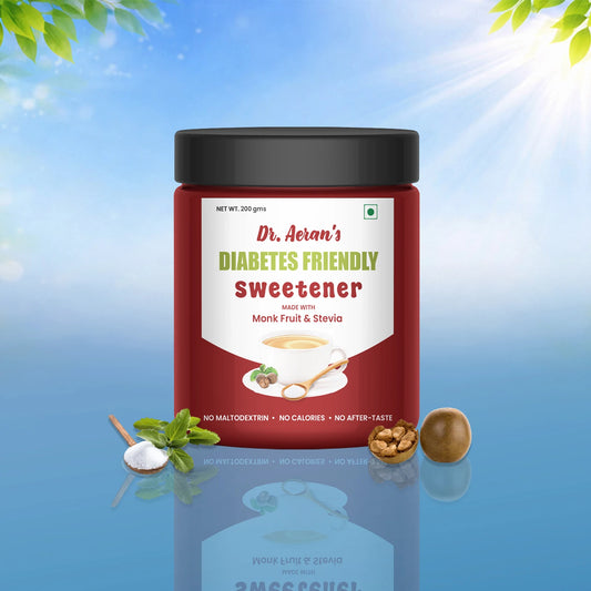 Zero Sugar Monk Fruit Sweetener – 1:1 Sugar Replacement, Zero Calorie & Keto Friendly