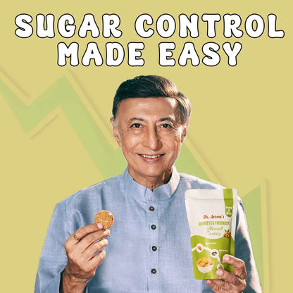 Dr. Aeran’s Diabetes Friendly Almond Cookies - Pack of 3(100gm each)