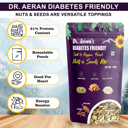 Dr. Aeran’s Diabetes-Friendly Nuts & Seeds Mix – 100g per pack