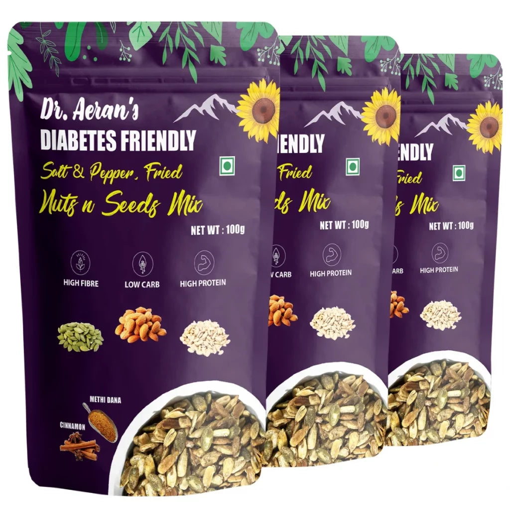 Dr. Aeran’s Diabetes-Friendly Nuts & Seeds Mix – 100g per pack