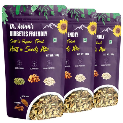 Dr. Aeran’s Diabetes-Friendly Nuts & Seeds Mix – 100g per pack