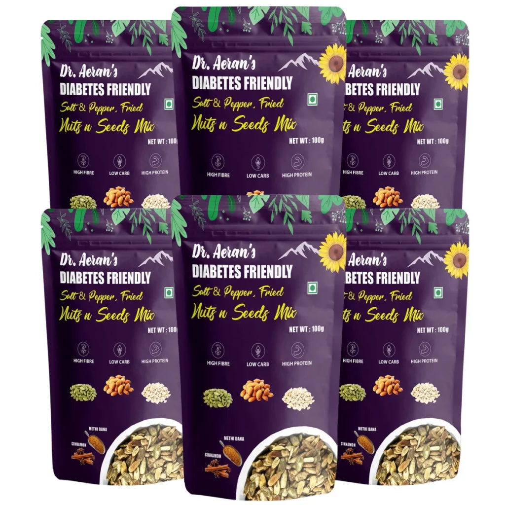 Dr. Aeran’s Diabetes-Friendly Nuts & Seeds Mix – 100g per pack