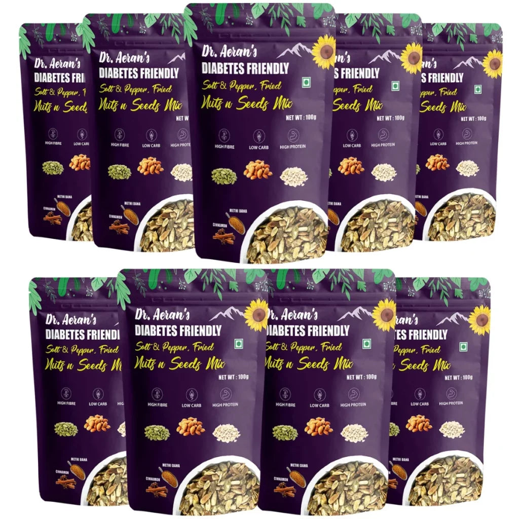 Dr. Aeran’s Diabetes-Friendly Nuts & Seeds Mix – 100g per pack