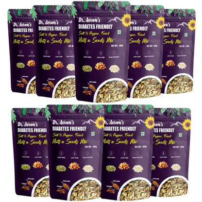 Dr. Aeran’s Diabetes-Friendly Nuts & Seeds Mix – 100g per pack