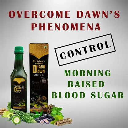 Dr. Aeran’s Diabo Dawn juice | Diabetes care | Amla, Jamun, Karela & 7 more | To help manage blood sugar levels & diabetes