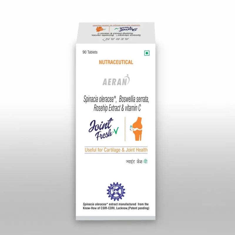 Ayurvedic Tablets for Arthritis | Supplement For Bone & Joint Wellness | 100% Natural and Ayurvedic Made with Spinach (palak) active molecule Pterospermin-C